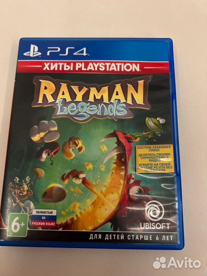 Rayman legends ps4 диск