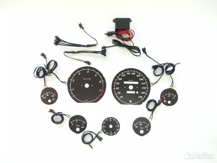 Шкалы приборов Audi 100 C3, C4 (88-94) V1