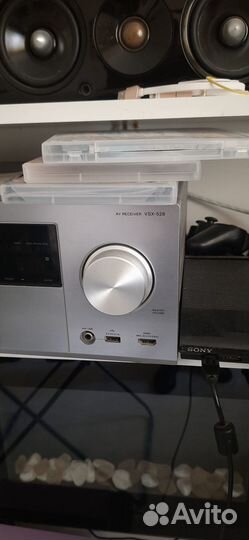 Ресивер pioneervsx-528 с акустикой Jamo