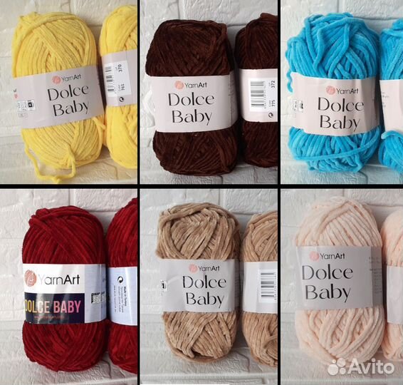 Плюшевая пряжа YarnArt Dolce Baby