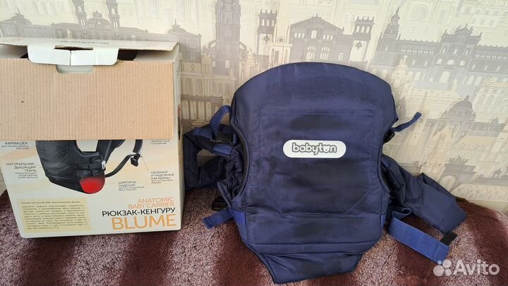 Рюкзак переноска кенгуру babyton