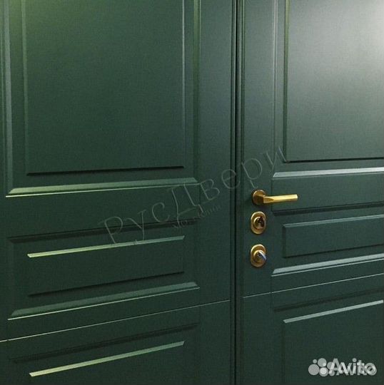 Двустворчатая входная дверь для дома и офиса