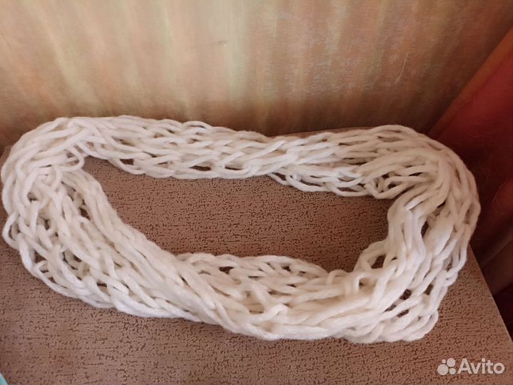 Вязаный снуд / шарф