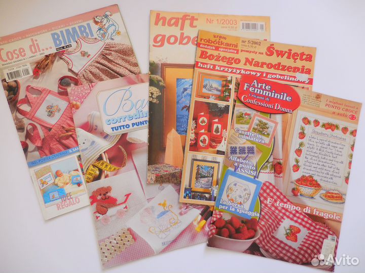 Журналы по вышиванию крестиком