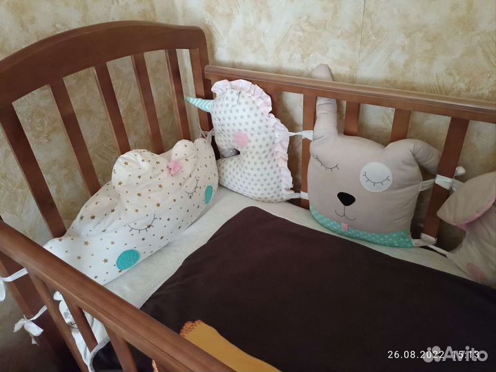 Бортики в кроватку