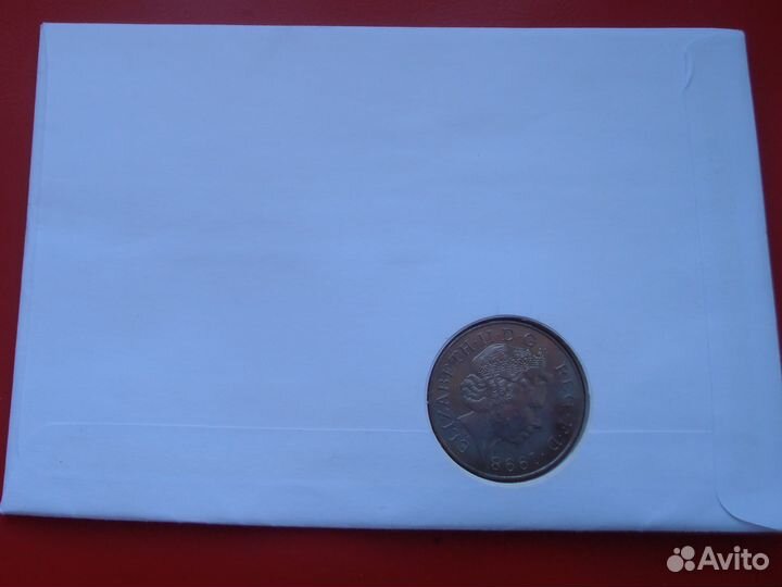 Великобритания 5 фунтов 1998 г. 50 лет принцу Чарл