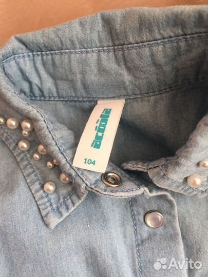 Джинсовая рубашка Acoola р.104