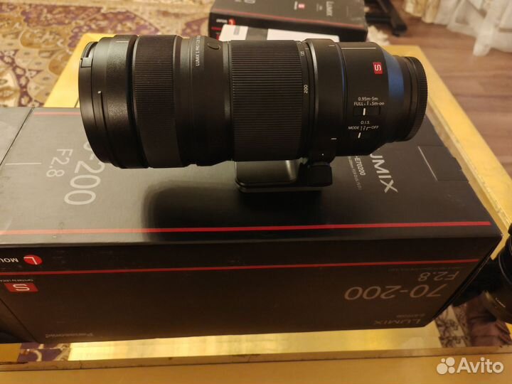 Объектив panasonic s-e70200 2.8 l-mount 70-200