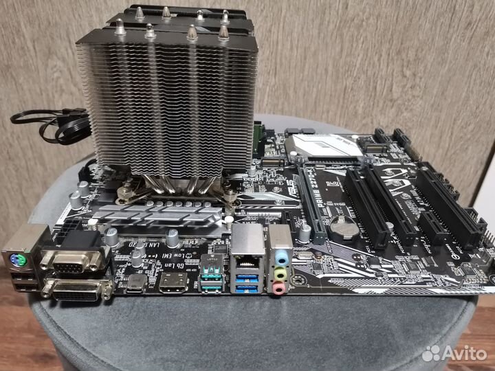 Комплект i5-7400/Asus Prime z270-k/Кулер/8гб