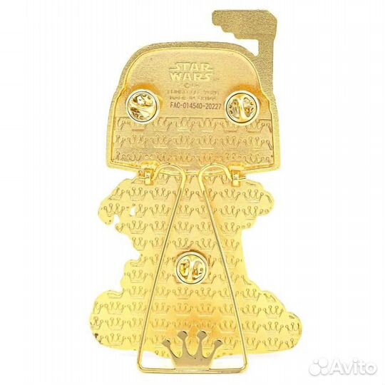 Значок Funko POP Pin Star Wars Boba Fett Flying L