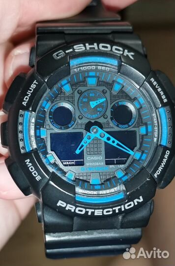 Часы casio g shock ga 100