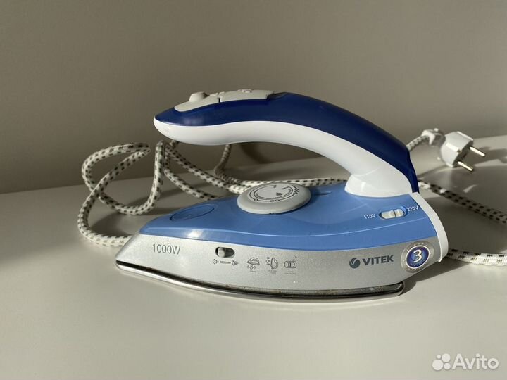 Дорожный утюг vitek