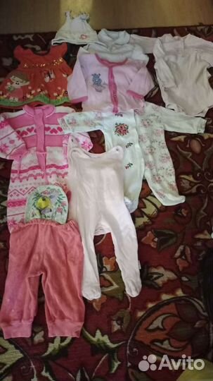 Большой пакет для новорожденного для девочки