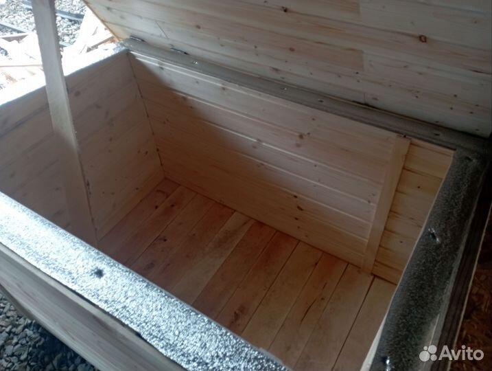 Будка для собаки утепленная