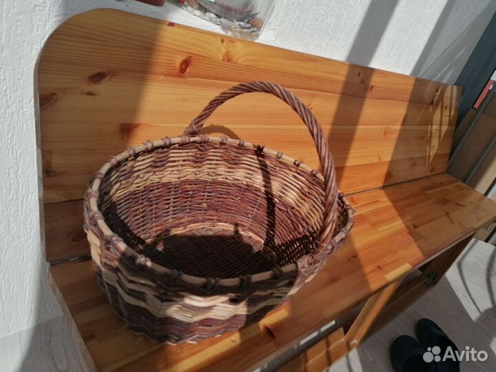 Корзина плетеная