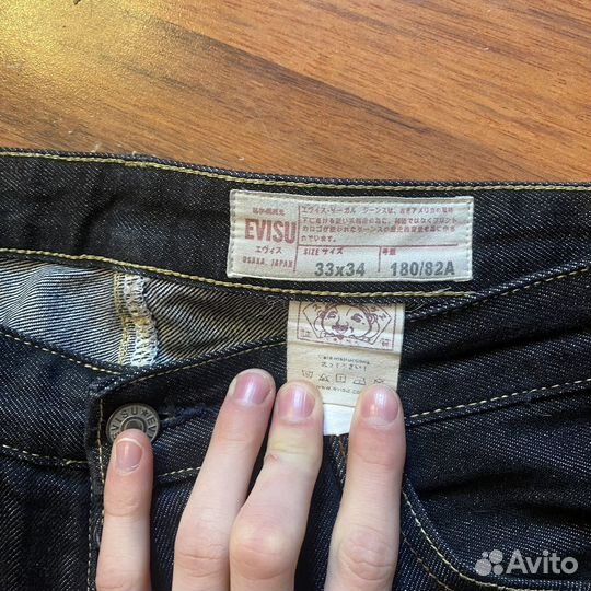 Джинсы evisu тригинал