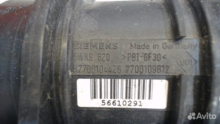 Измеритель потока воздуха Renault Scenic, 2007