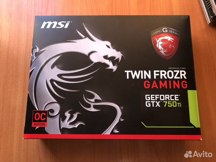 Видеокарта msi gtx 750 ti 2gb