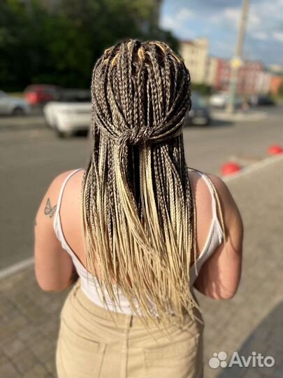 Плетение афрокос