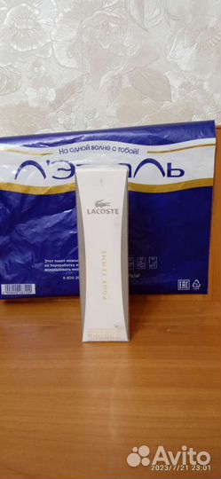 Парфюмерная вода женская lacoste