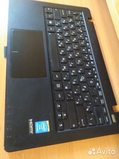 Клавиатура тачпад в сборе для asus X200CA топкейс