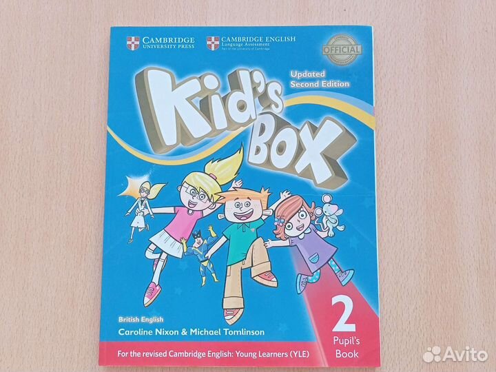 Учебник новый Kid's box 2