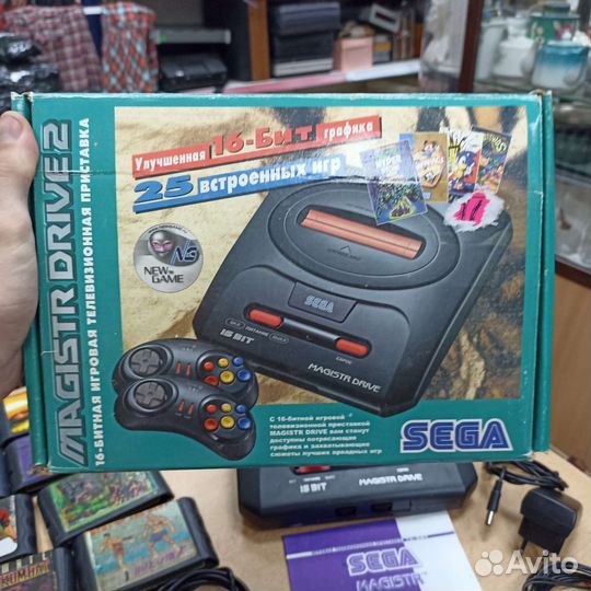 Игровая приставка 16 BIT Sega Magistr Drive (сзр)