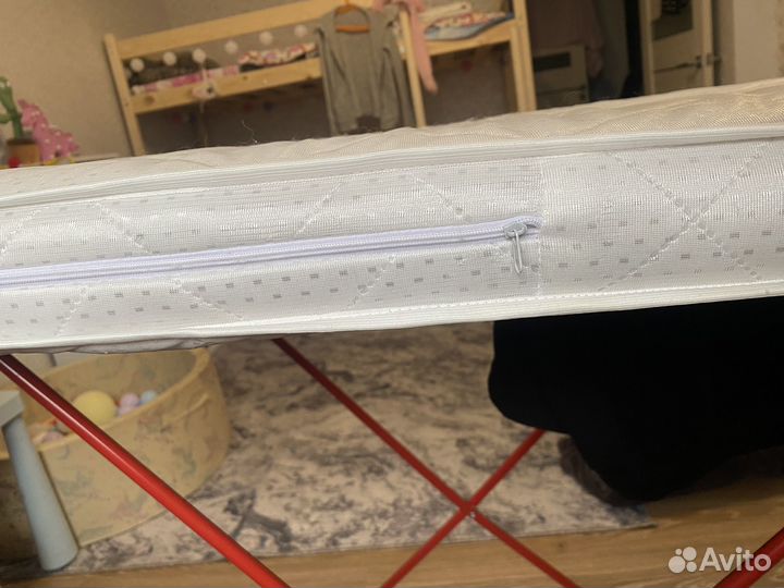 Матрас овальный 125*75 идеальное состояние