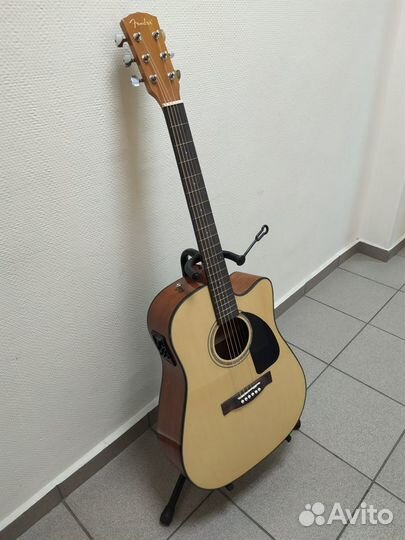 Гитара акустическая EQ Fender CD-60 новая
