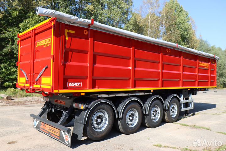 Полуприцеп самосвальный JM Kipper Axles 4 42 м3, 2023