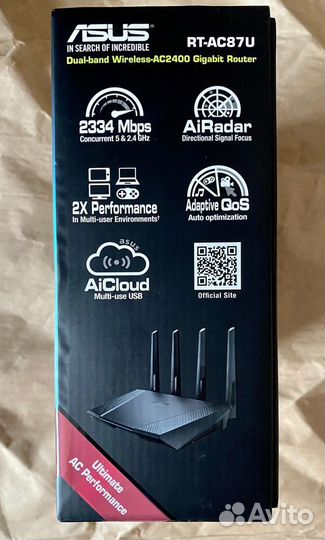 Двухдиапазонный роутер Asus RT-AC87U