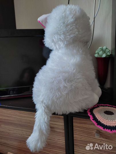 Большой кот, мягкая игрушка