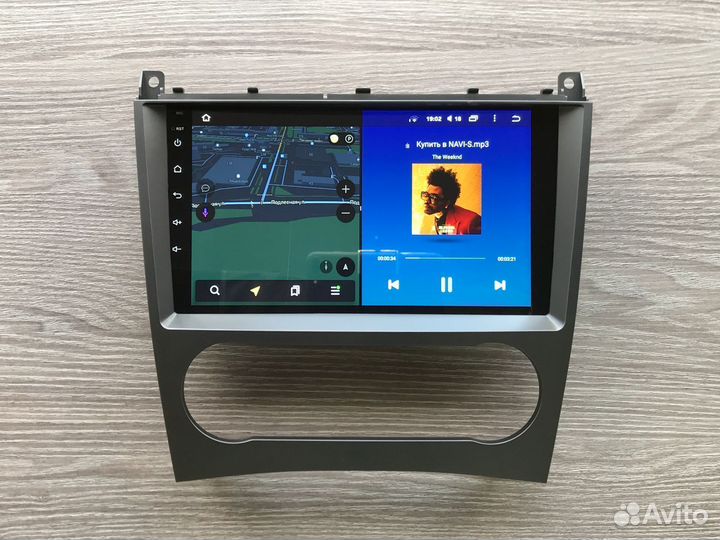 Магнитола Mercedes-Benz W203 Teyes CC2L plus