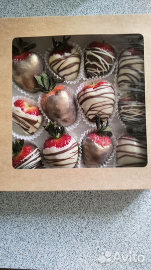 Клубника в бельгийском шоколаде