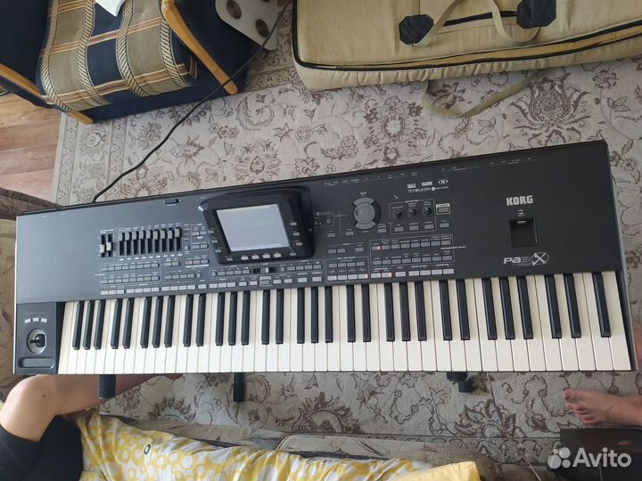 Флагманский синтезатор Korg PA3x-76+HD+256Ram