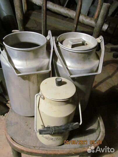 Бидон алюминиевый