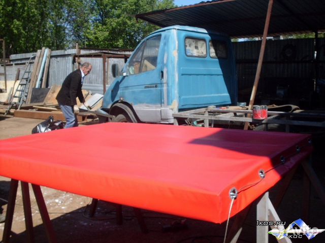 Тентованая крышка для пикапа SsangYong