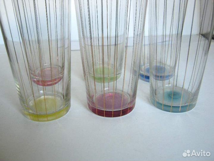Бокалы Чехия Богемия Германия Фужеры