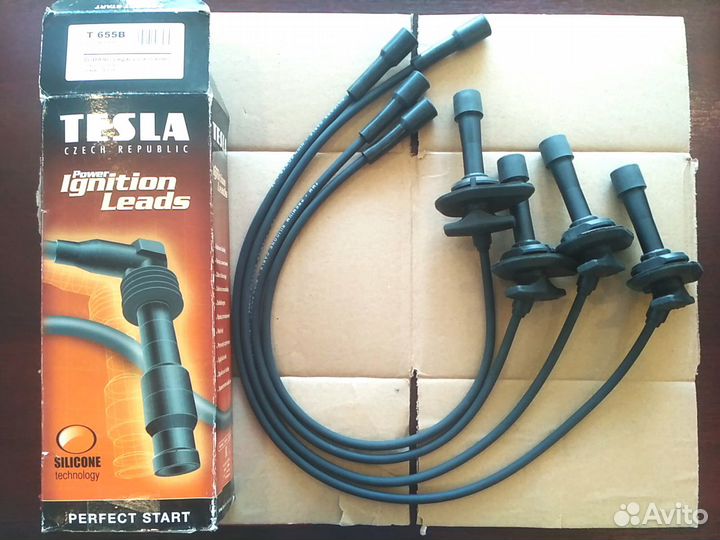 Tesla T655B - К-т проводов зажигания Subaru EJ254