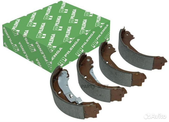 Pilenga BSP2652N Колодки тормозные барабанные задн