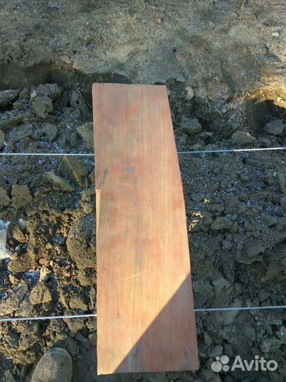 Заготовка из красного дерева