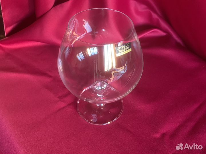 Бокалы коньячные новые