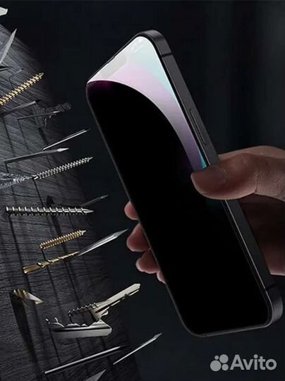 Антишпионское стекло для iPhone 12
