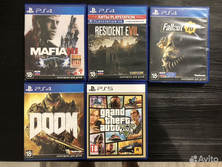 Игры на ps4 и ps5