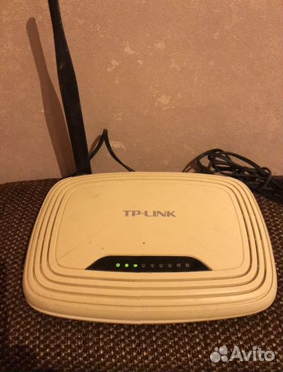 Роутер tp-link tl-wr740n с блоком питания