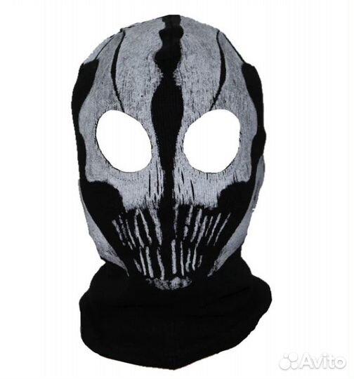 Шапка-Маска Череп Балаклава ghost