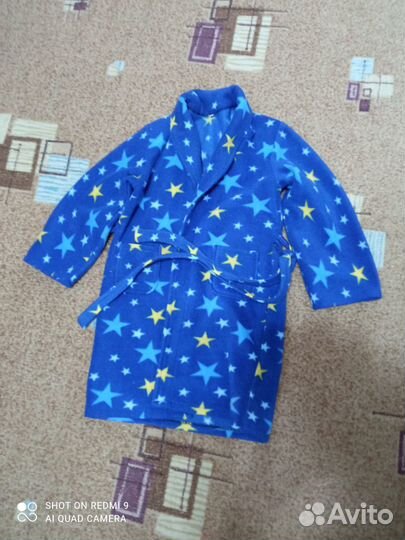 Халат детский флисовый