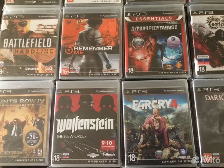 Новые, запечатанные силды PS3