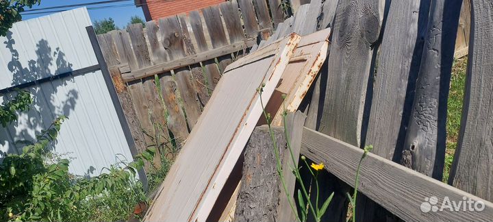 Ворота гаражные бу