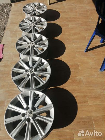 Диски оригинал toyota R17. 5X114.3. 5 штук